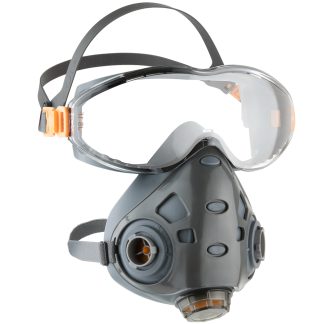 Полумаска фильтрующая с интегрированными очками Air Optics 9500 Jeta Safety