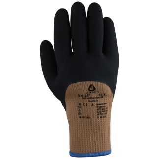 Hunter Перчатки Jeta Safety трикотажные из синтетических нитей с начесом с латексным покрытием на 3/4