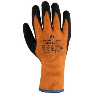 Viking Перчатки Jeta Safety трикотажные из синтетических нитей с начесом с латексным покрытием ладонной части