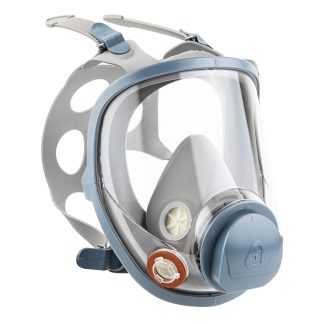 Полнолицевая маска Jeta Safety с АНТИВАНДАЛЬНЫМ покрытием линзы ChemShield