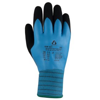 Frost Breaker Перчатки Jeta Safety трикотажные утепленные из синтетических нитей с двухслойным латексным покрытием